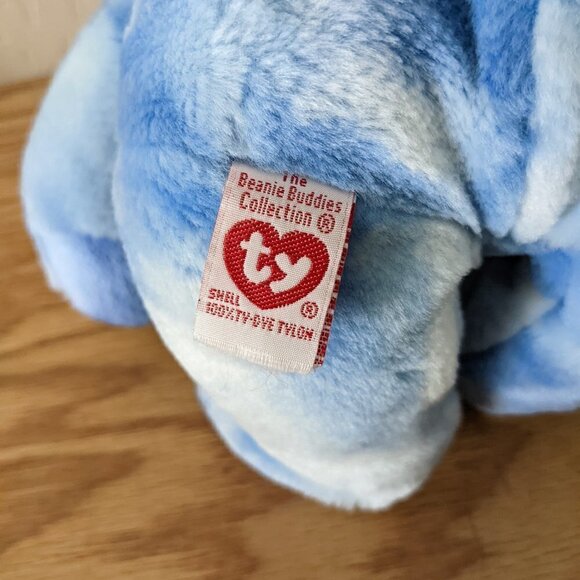 Ty Beanie Buddy Peace Bear Plush - Picture 3 of 3